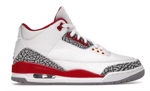 Jordan 3 Retro Cardinal Red