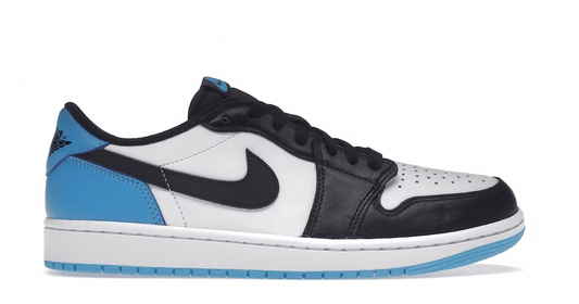 Jordan 1 Retro Low OG Black Dark Powder Blue